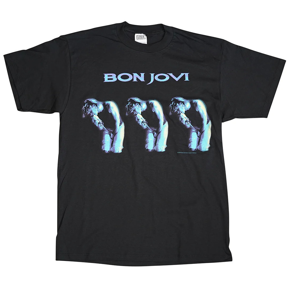 VINTAGE 1994 BON JOVI T-SHIRT, Bon Jovi Runway T-Shirt, Gift For Fan Rock